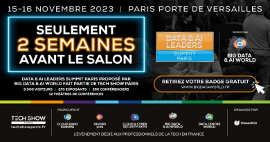 Tech Show Paris, 15-16 November 2023